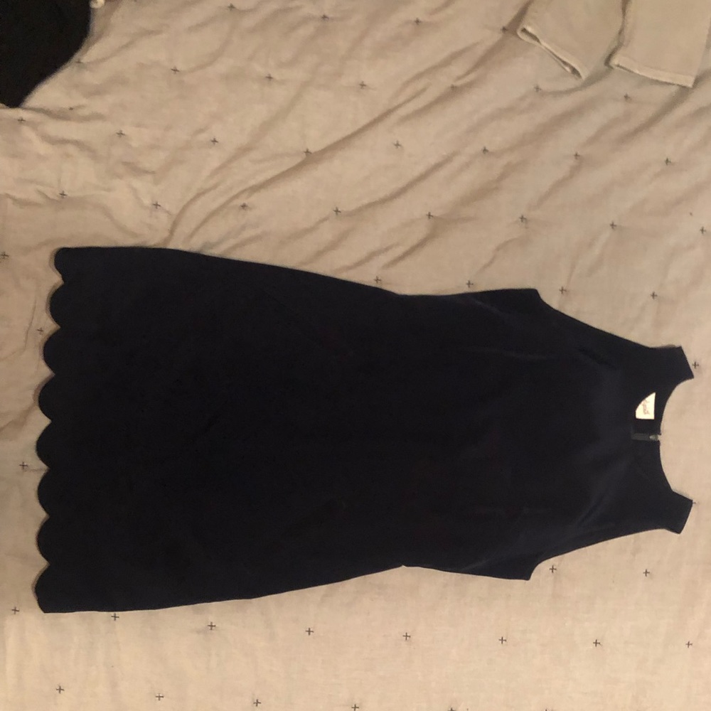 Navy blue cocktail dress